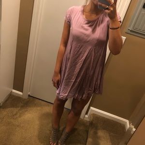 Light Purple A-Line Dress from Urban Outfitters